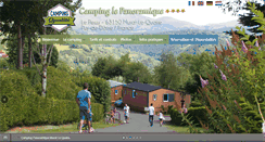 Desktop Screenshot of campingpanoramique.fr